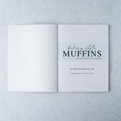 Bakery Style Muffins Cookbook (Physical Copy) - Image 2